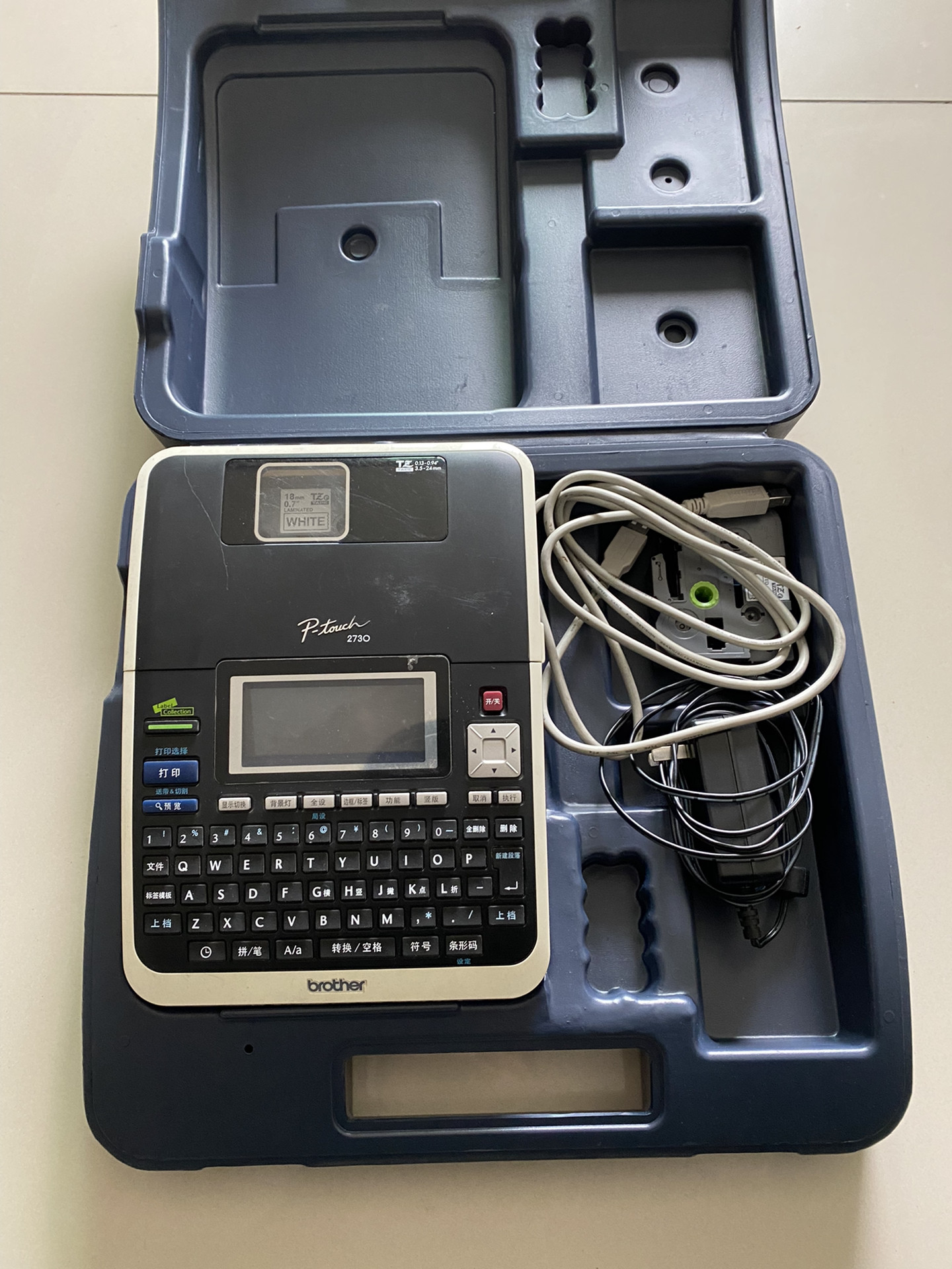 兄弟牌 标签打标机 PT-2730 二手 功能包好