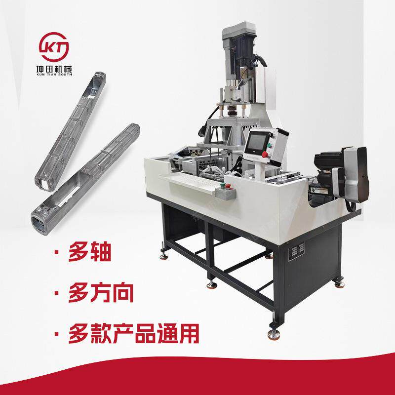 多方向多产品钻孔攻丝一体机全自动攻牙压铸件数控攻丝钻孔一体