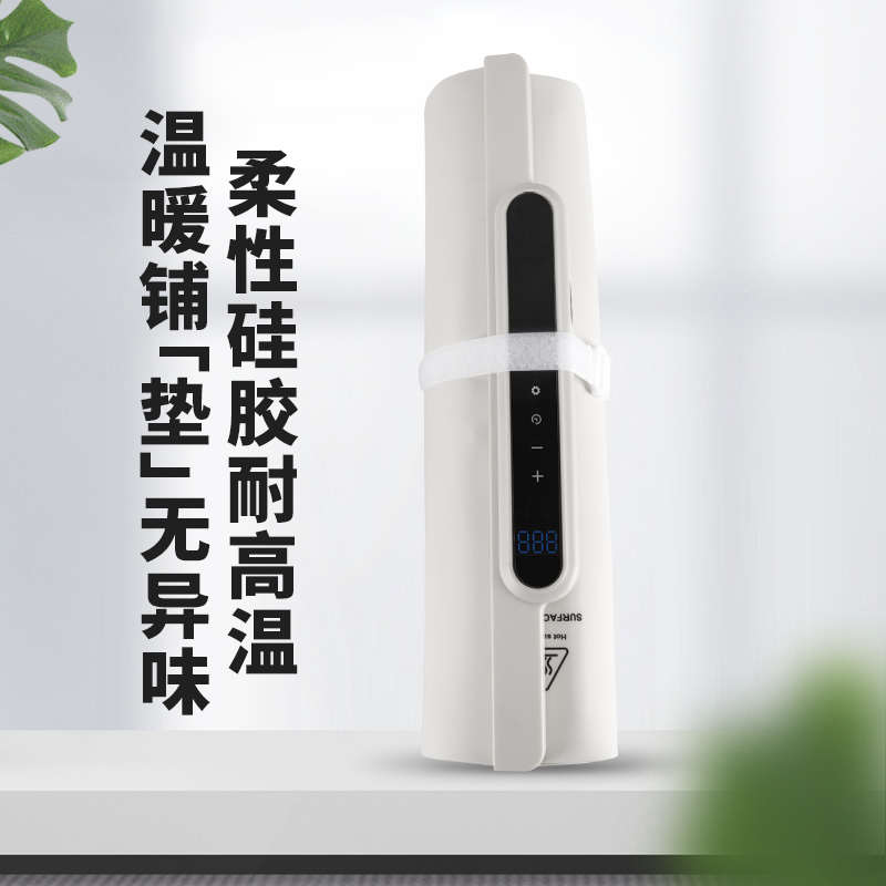 新款多功能折叠硅胶暖菜板冬天家用加热板可卷硅胶热菜板恒温桌垫