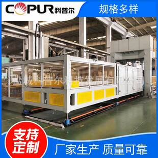 汽车内饰件后隔板网带式加热炉防溅垫加热成型线自动上料系统