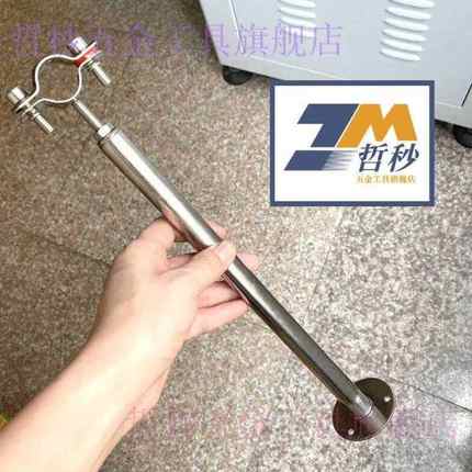 哲秒不锈钢固定支架天然气管道管夹卡箍4分管卡6分水管抱箍调节管