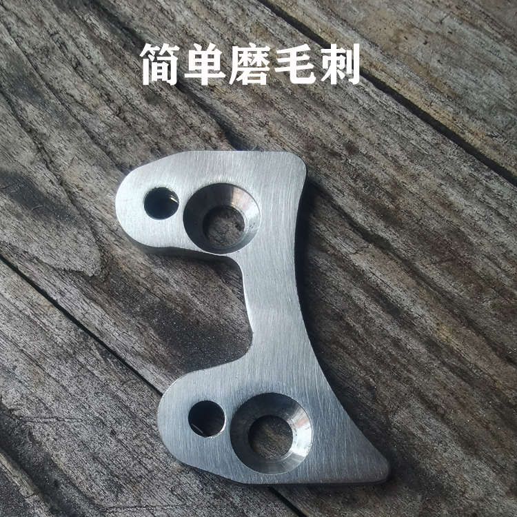 自制挡泥板支架适用于九号e200e300p装130轮胎蹭挡泥板后移延长板