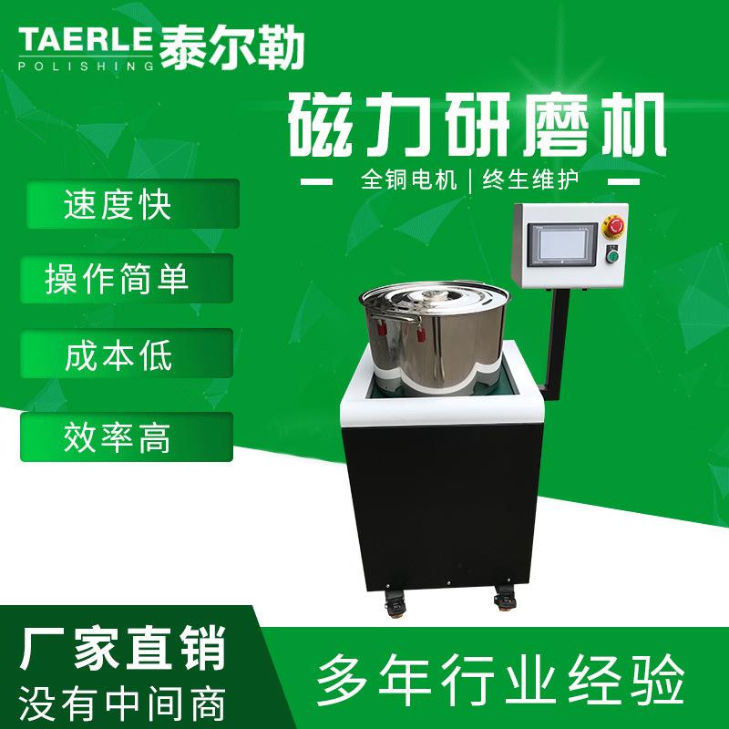磁力研磨抛光机泰尔勒不锈钢去毛刺机磁力研磨机金属件抛光机械