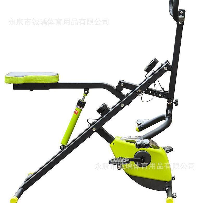 家用健腹器Xbike组合健身车磁控骑马机时尚动感单车X型车健身器材