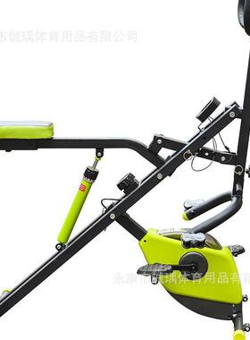 家用健腹器Xbike组合健身车磁控骑马机时尚动感单车X型车健身器材