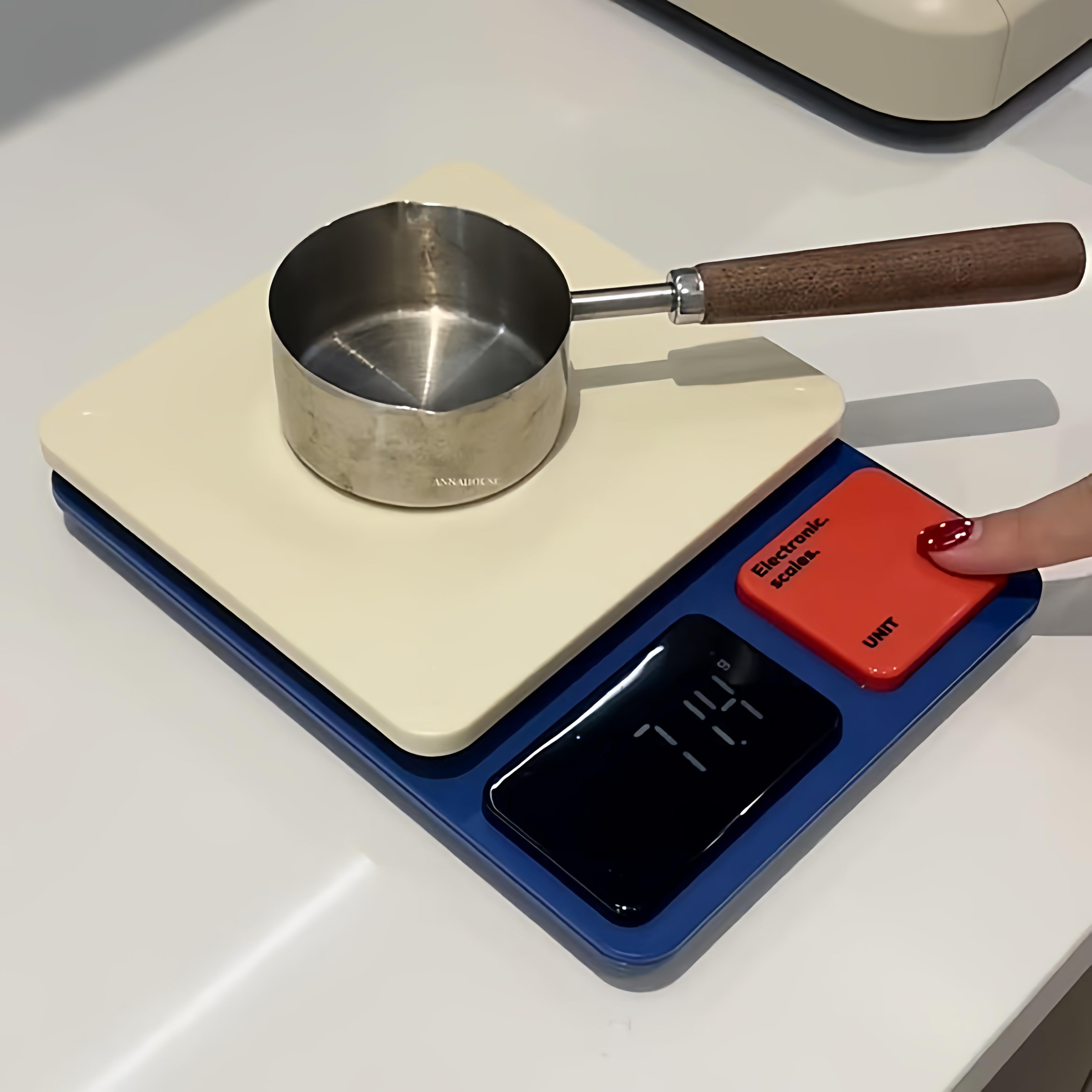 料理秤可爱迷你高精准度秤小型高精准电子秤家用副食品烘焙食物称