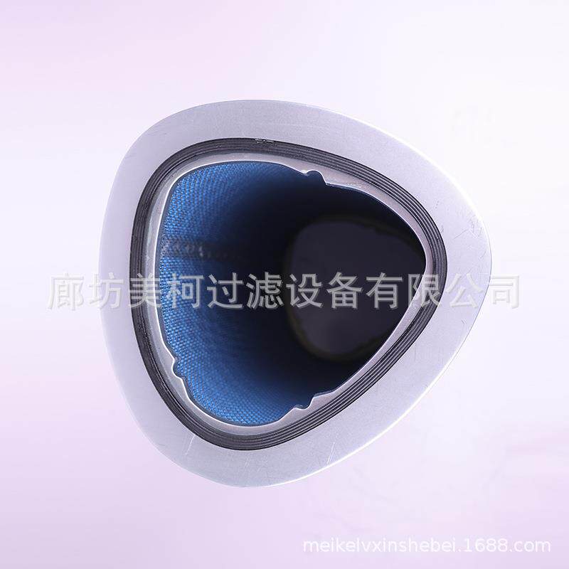 阻燃木浆程纤维空气滤芯螺杆式安装净化器034P303滤清工RWJ除尘滤