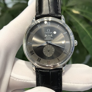 一口价9.8新欧米茄碟飞自动机械手表男商务腕表4813.40.01正品