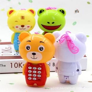 款创意卡通音乐手机新发物1光儿童小摊宝宝小礼义乌玩具地热卖