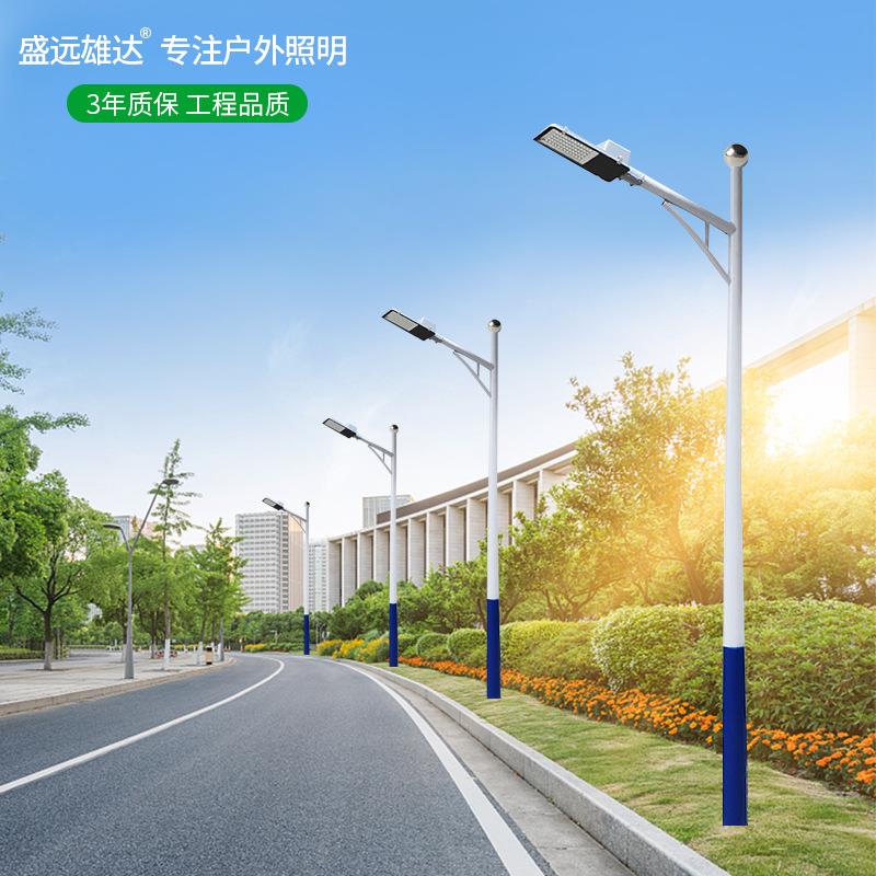 LED路灯厂家市电6米路灯新农村防高杆PTZ灯DLE市灯电水路灯