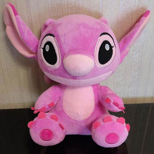 Hot Cartoon Blue Pink Stitch Plush Dolls Anime Toys Lilo an