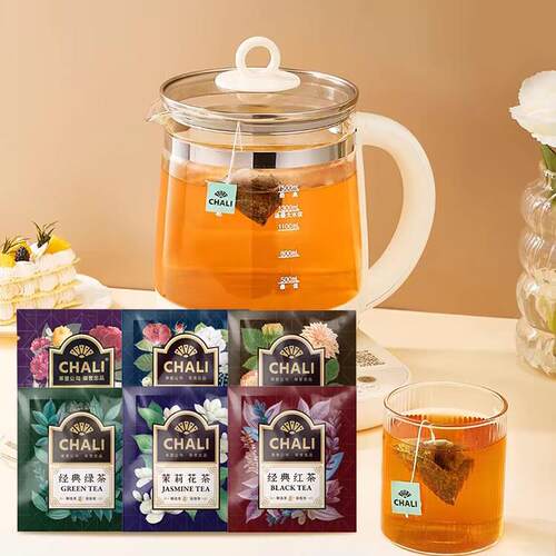 chali茶里 茶叶包多口味混合独立包装休闲 办公室酒店饭厅三角茶