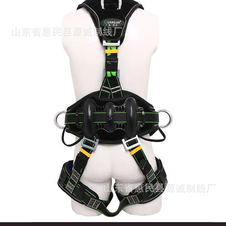 点全身五业式护腰款高空作安全带外电928力施工保险绳带涤纶户保