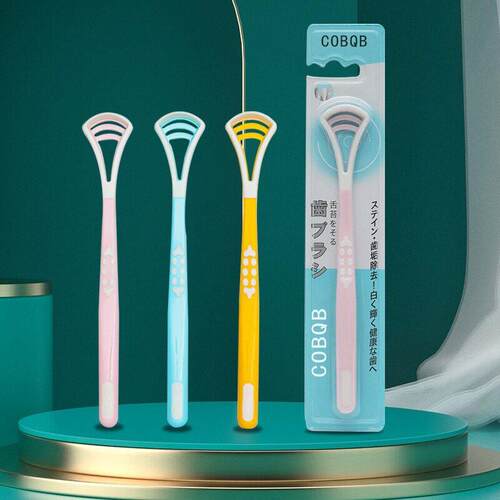 Multifunctional Tongue Scraper Dual-Effect Tongue Cleaner Si