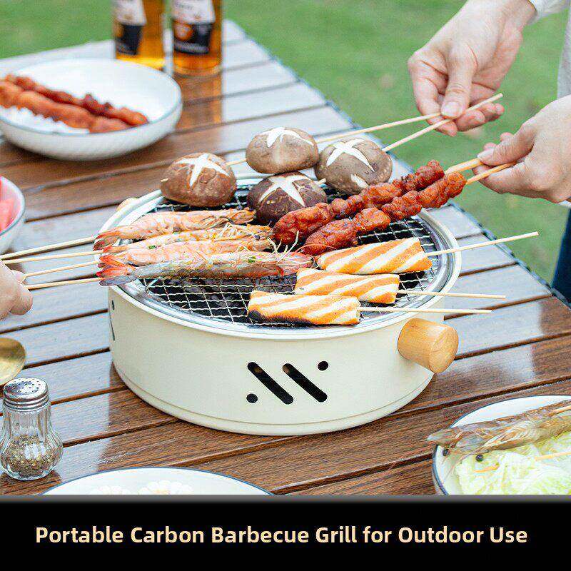 户外烧烤炉围炉煮茶烤火炉套装器具全套家用室内烧烤架碳烤炉子