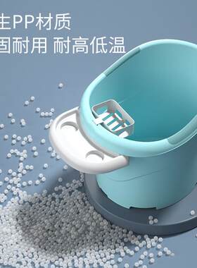 儿童浴桶宝宝大号加厚可坐泡洗澡桶婴幼儿一体式小孩沐浴桶0-7岁