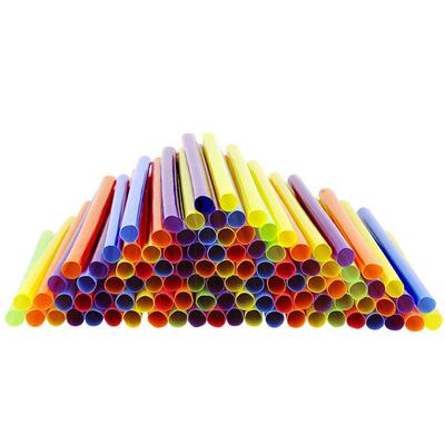 Jumbo Plastic Smoothie Milkshake Bubble Boba Tea Straws