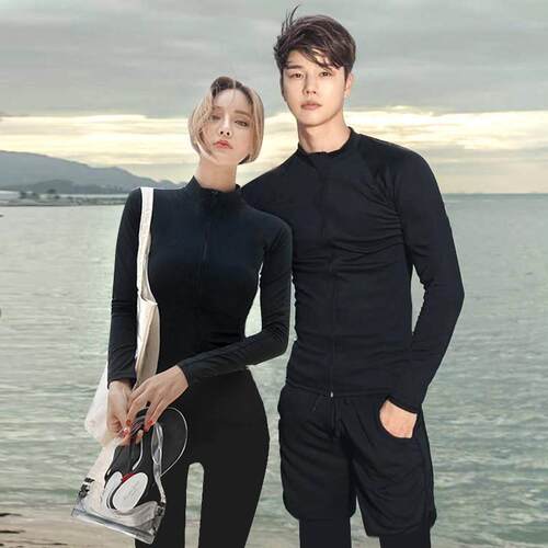 Sunscreen diving suit men's split long sleeved long pants