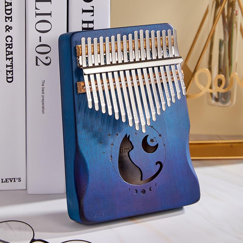 正品ZANI专尔琴拇指琴正品手指钢琴学者卡林巴1721音女生易初学乐