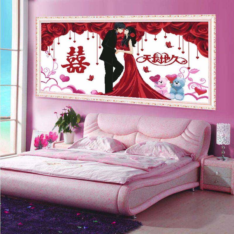 结婚礼物送新人新婚2025新石款5D钻画 画绣满钻贴画画点钻石画 钻