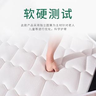 床垫十公分厚10cm薄弹簧薄款 12厘米15儿童宿舍椰棕席梦思床垫