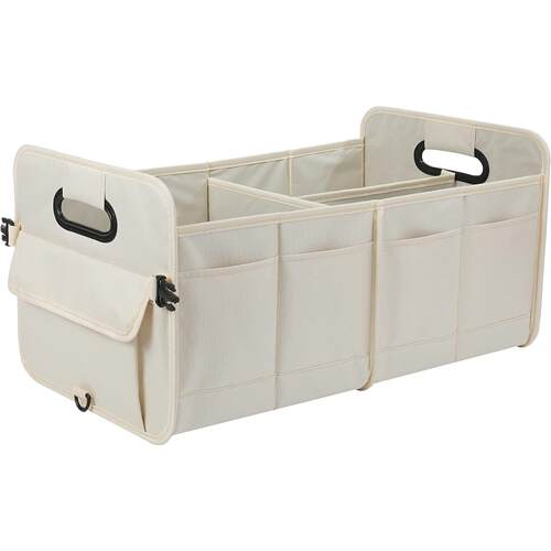 Car storage box, foldable car trunk storage box, waterproof