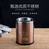 功夫茶接水仿古批发茶渣 废水桶配件水桶桶不锈钢直供家用茶厂家