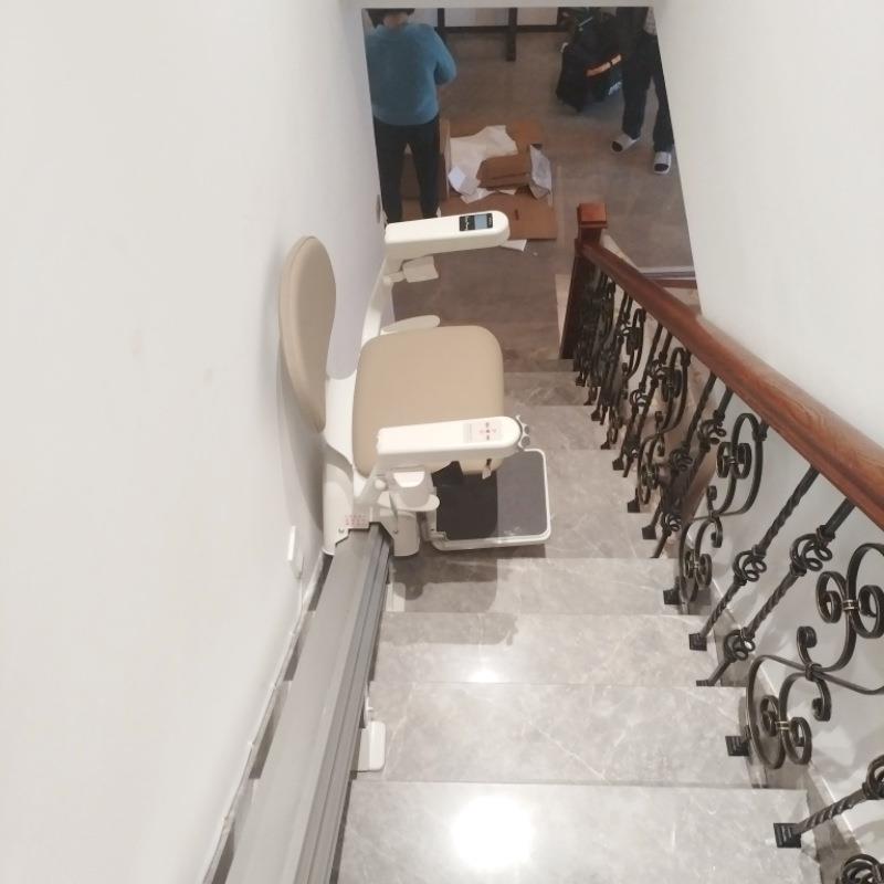 座椅式直线别墅家用楼道智能爬楼梯神器爬楼机