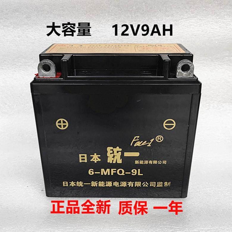 机车电瓶12v通用免维护电动脚踏车125鬼火踏板弯梁机车干电瓶蓄电