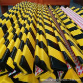 自粘墙角PU地库安全防撞条 强力双面胶使用方便 黑黄相间