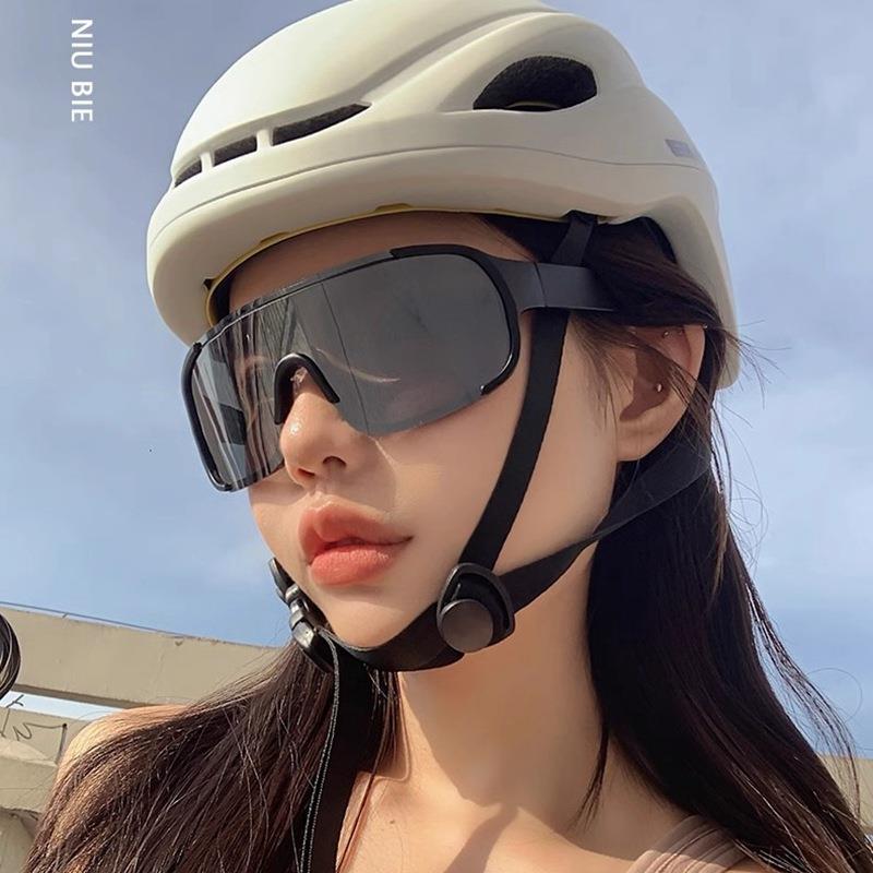 骑行眼镜水银登山护外运动防风自行车山地车时髦护目镜太阳镜潮男