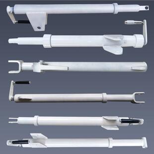 加厚搅拌车配件水泥混凝土罐手摇放料斗伸缩摇臂 卸料升降伸缩杆