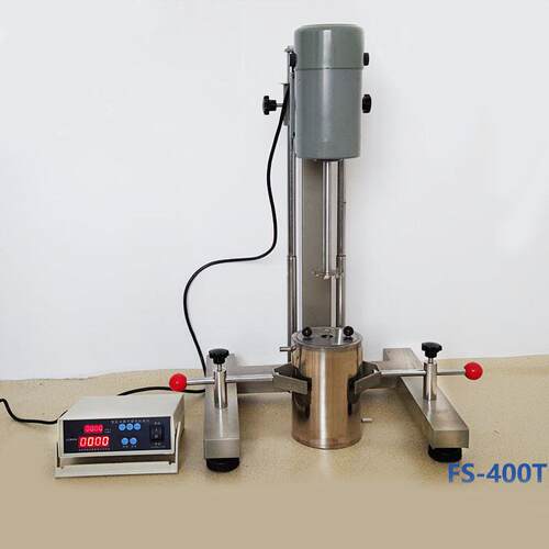 齐威数显高速分散机（方管）FS-400D油漆涂料油墨可高速搅拌
