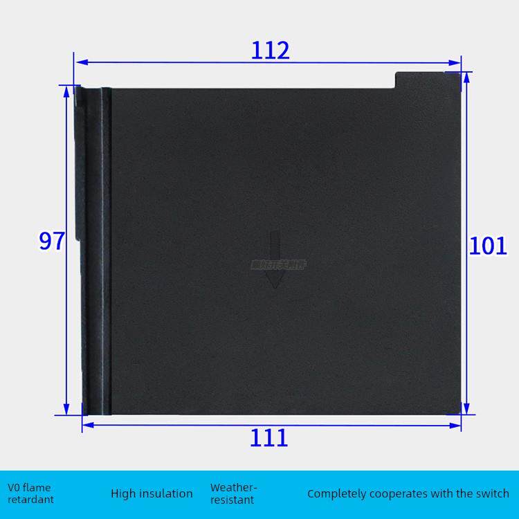 Ndm2 Ndm3L Ndm3E电弧隔板，上海良信断路器间隔隔板挡板灭弧片