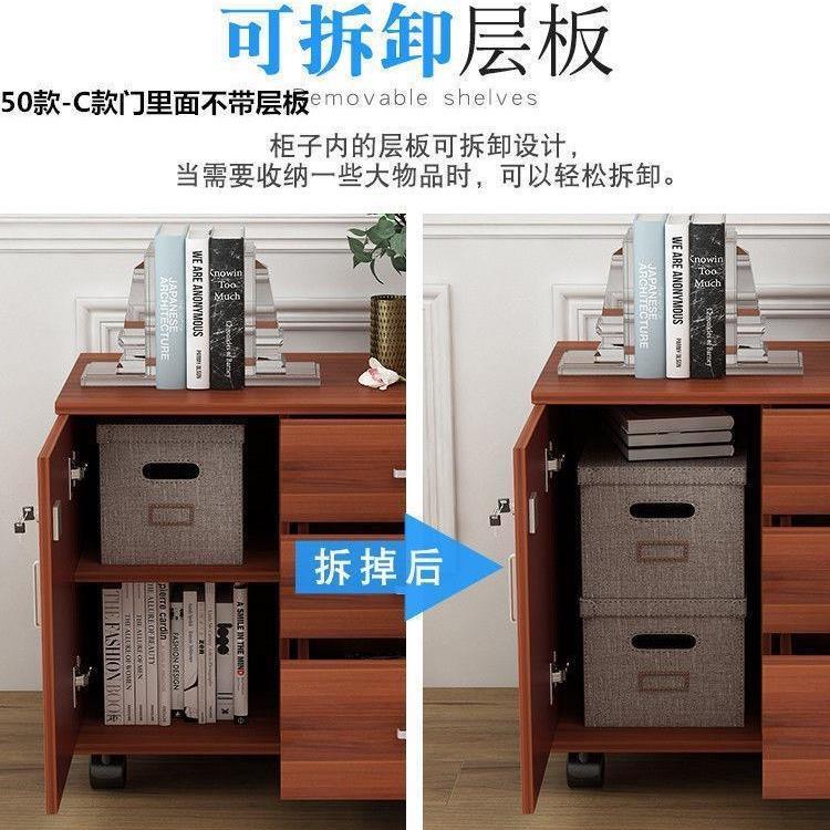 床头柜简约现纳代室收柜卧带锁屉储物床边F976H8T5角柜迷你小柜子