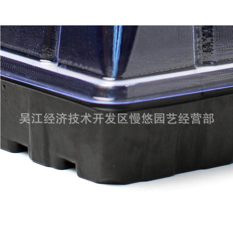 新款直销育苗盖矮款育苗箱播种扦插十二卷玉露保湿育苗盘透气保温