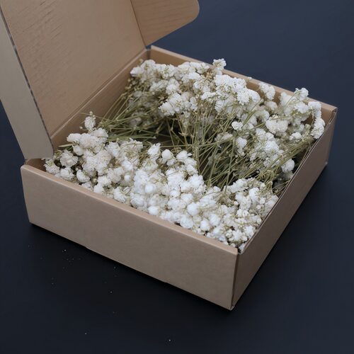 diydiy满天星永生材料餐桌花艺