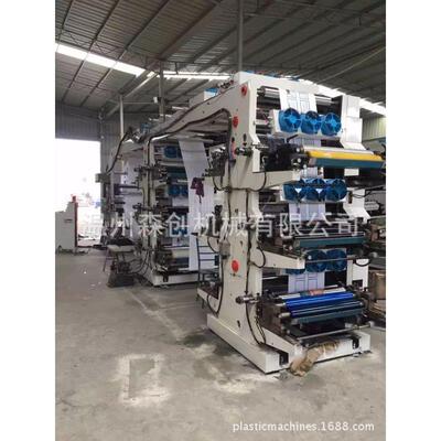中高速凸版印刷机同步带纠偏张力控制6色4色1000型实体工厂