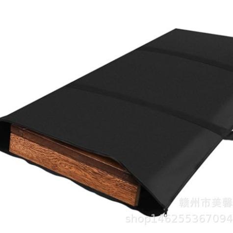 桌叶储物袋带衬垫,防水餐桌叶盖用于存放并保持桌叶安全 - 防刮保