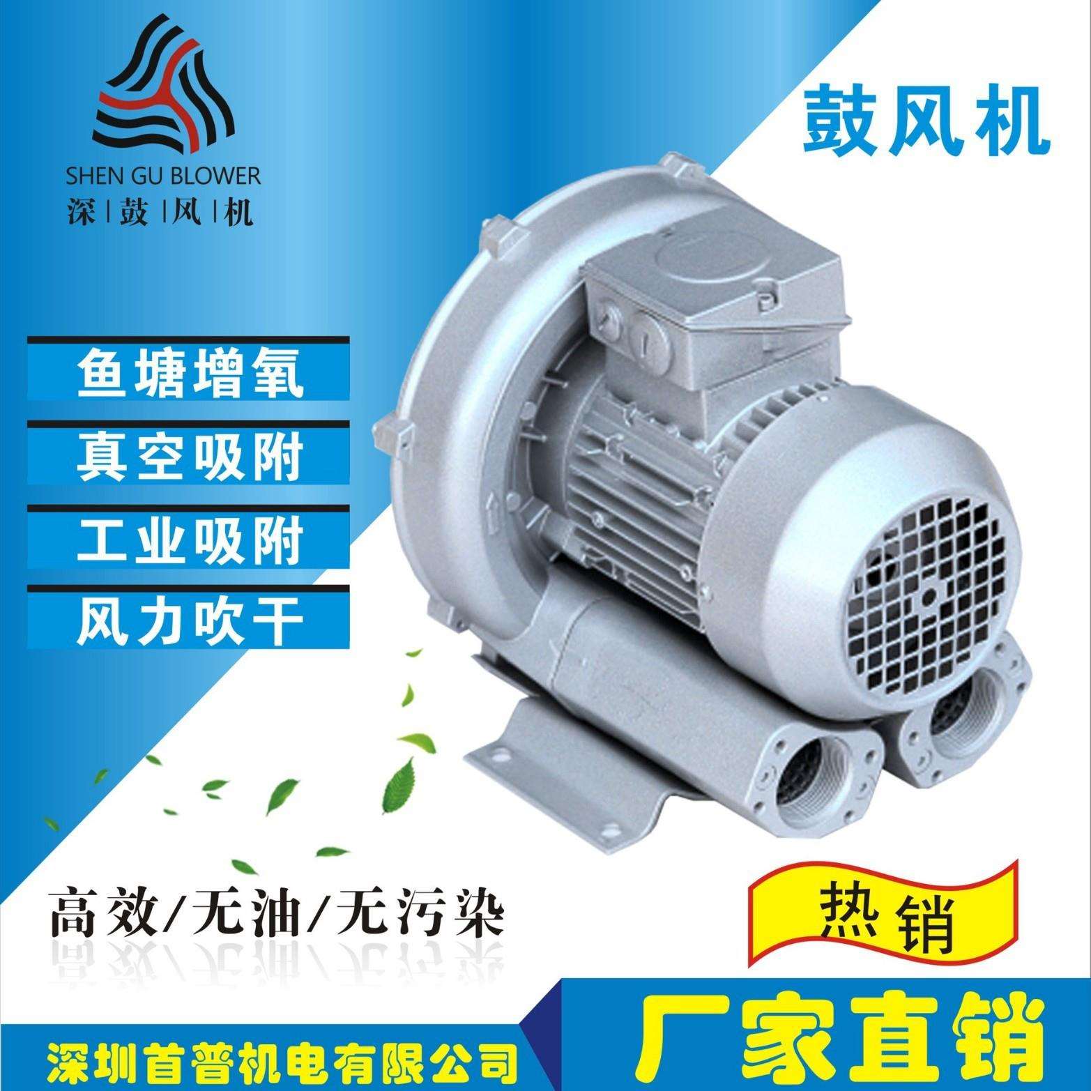 深鼓2SG410-7AH26,1.1KW三相高压风机,旋涡气泵,鼓风机