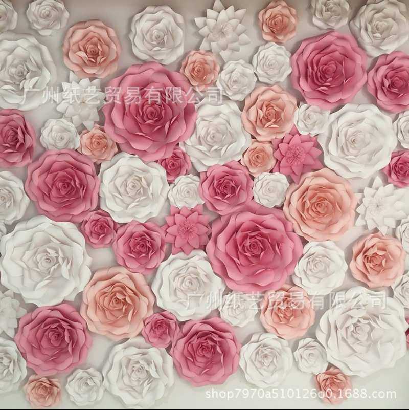 荷兰店铺橱窗装饰纸花 婚礼背景花墙公司店铺形象墙大型纸花32朵,特色手工艺,其他特色工艺品,淘宝优惠券,粉丝福利购,淘宝优惠卷