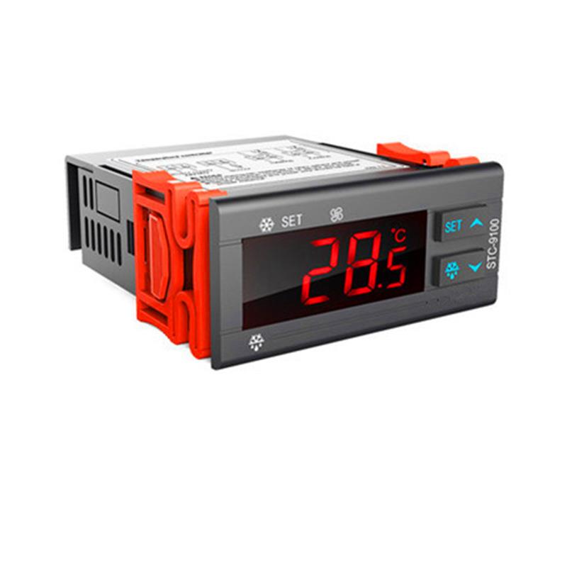 新款STC-9100风冷电子数显智能微电脑温度控制器仪表生产厂家
