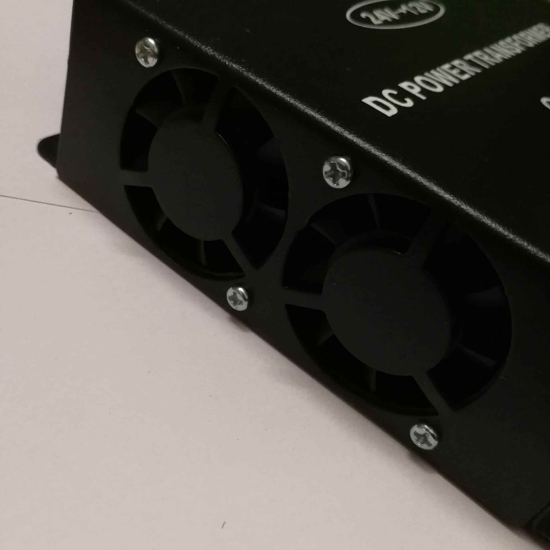 货车载电源降压器36KBTV24V转12V音响换转器功0A带记5忆足率高转