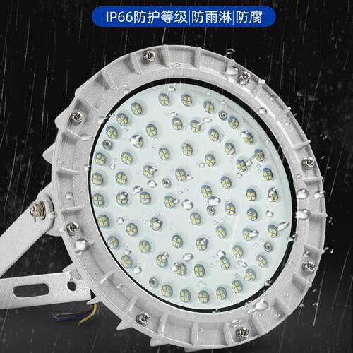 led防爆灯仓库车间化工厂加油站防腐防水防尘照明投光灯户外射灯