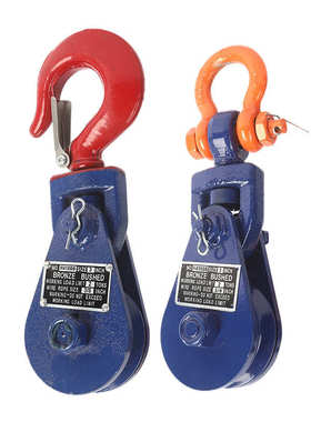 /船用418停顿起重滑轮加厚h418起重滑轮滑轮吊装滑车h419吊钩