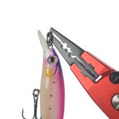 铝合金多功能路亚钳剪线钓鱼钳子摘钩钳加长取钩器控鱼器厂家批发