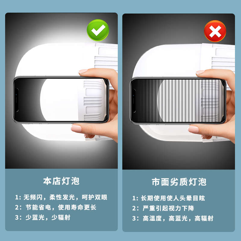 声控灯小夜灯语音感应床头说话控制智能灯泡座家用卧室起夜黄暖光图片