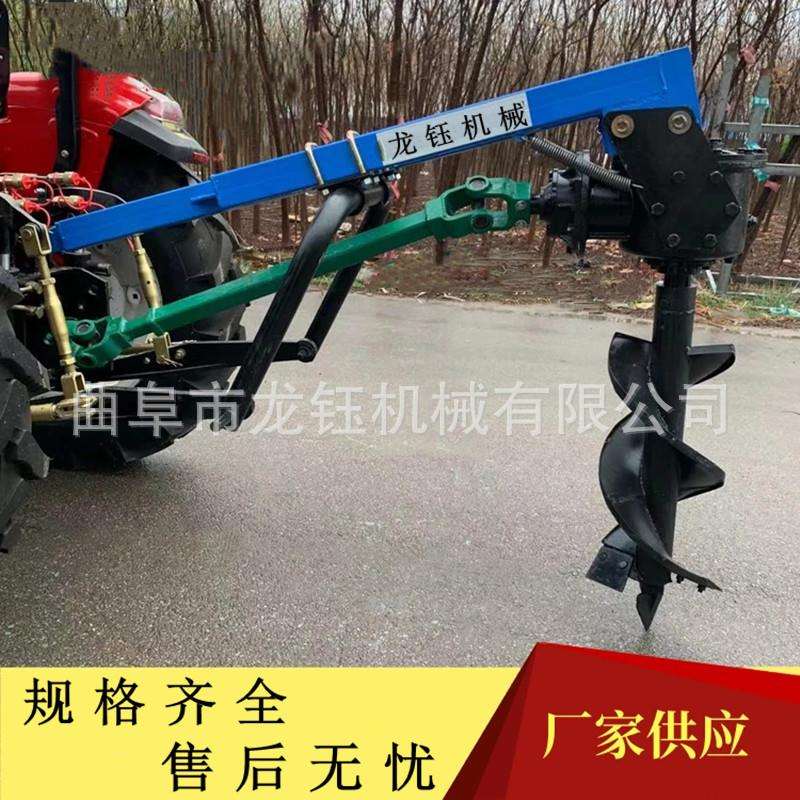 大直径拖拉机挖坑机 硬土植树挖坑机 多用途栽树挖坑机