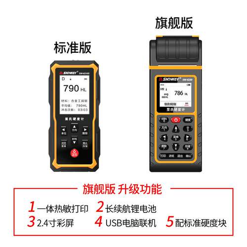 深达威硬硬度计金硬属度计检测仪携式强度里氏SW-6210S便测试布氏