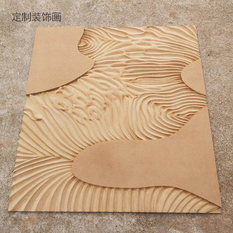定制装饰画 画毕业设计木雕半成品cnc加工激光雕刻艺术品制作画